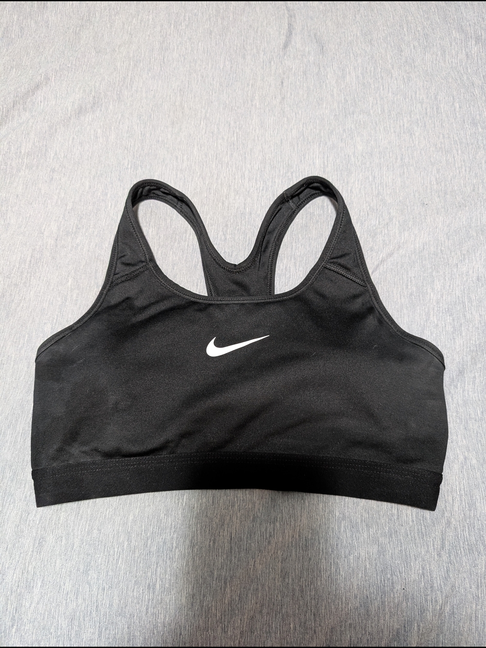 Nike Black Racerback Sports Bra